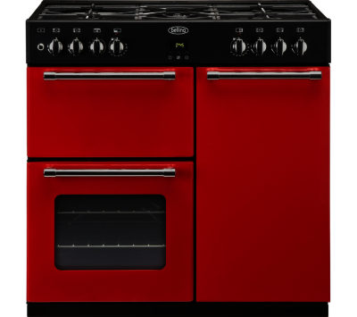 Belling Country Range 90DFT Dual Fuel Range Cooker - Hot Jalapeno